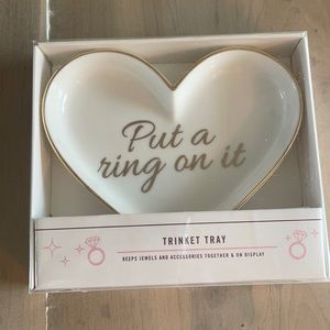 Rose gold/ white tray for trinkes & rings